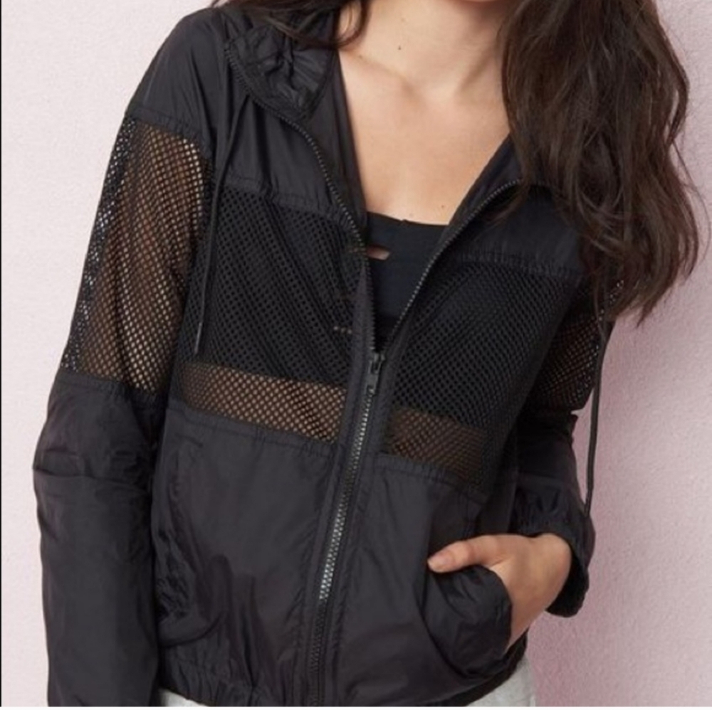 XS Garage windbreaker mesh jacket